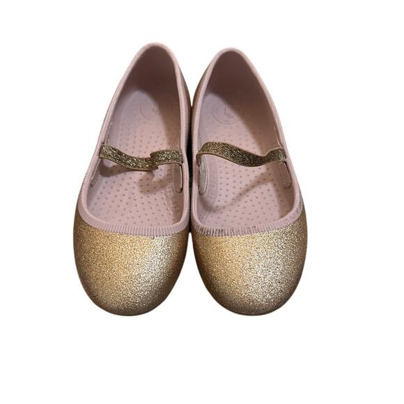 Native Kids Shoes Girl's Margot Bling ballet flats Girls Size 2 - Picture 1 of 6